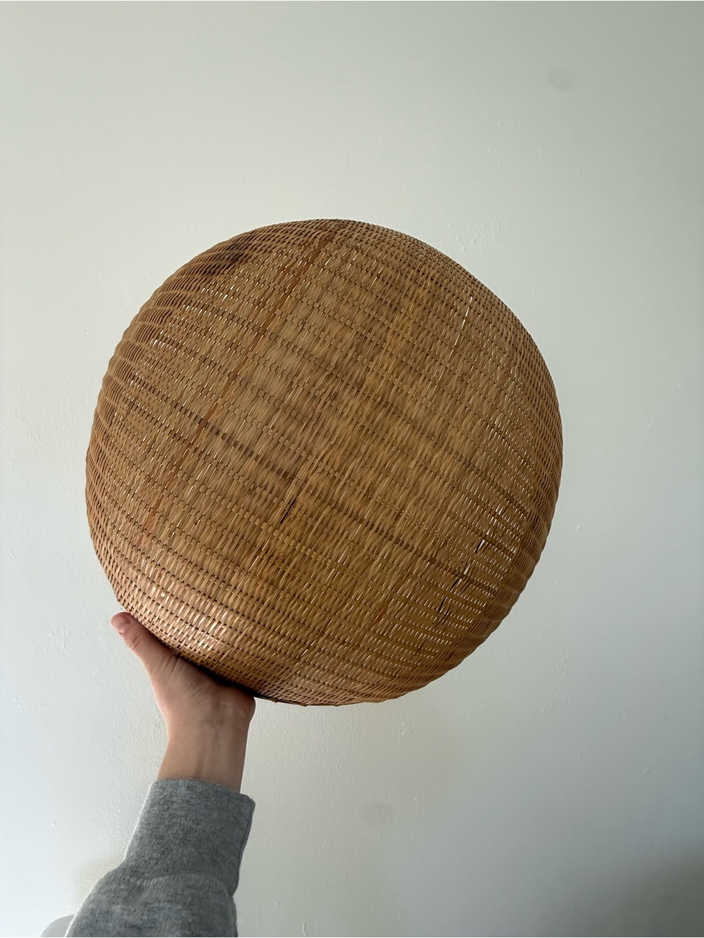 Handwoven Rattan Basket - Picture 3 of 4